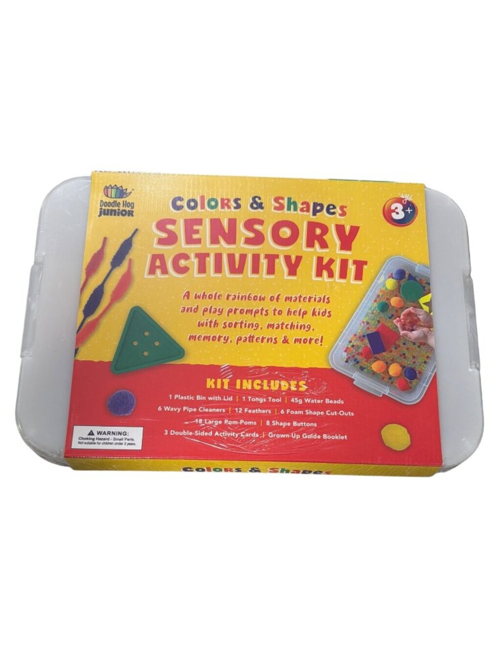 Sensory Activity Kit Ages 3+ Sorting Matching Memory Play Educational Toys
